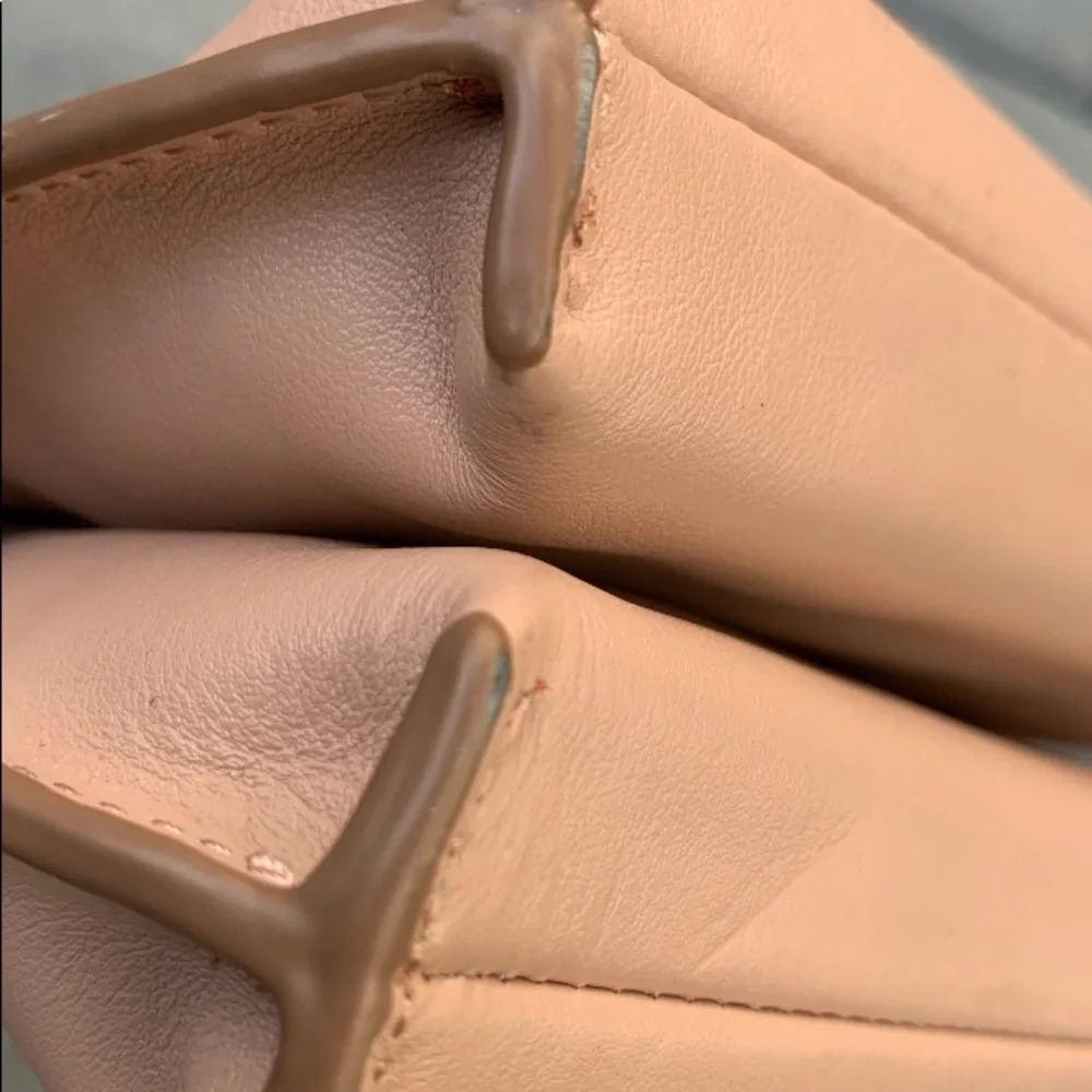 Banana Republic Leather Shoulder Bag in Neutral NWTs